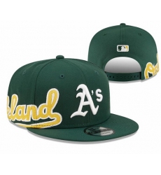 Oakland Athletics Snapback Cap 008