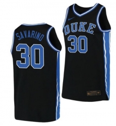 NCAA Duke Black Customized Stitched Jersey