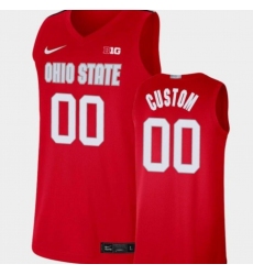 ohio state buckeyes custom basketball jersey