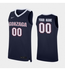 Gonzaga Bulldogs Custom Navy Replica College Basketball Jersey