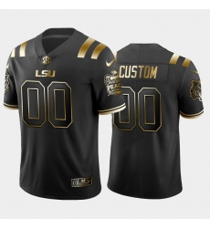 LSU Tiger Custom Black Golden Edition Men'S Jersey