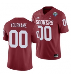 Oklahoma Sooners Custom Crimson 2020 Cotton Bowl Men'S Jersey