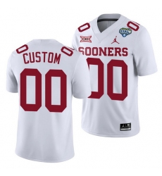 Oklahoma Sooners Custom White 2020 Cotton Bowl Classic College Football Jersey