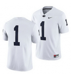 penn state nittany lions custom white college football men jersey