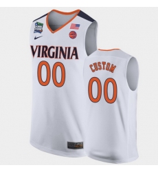 Virginia Cavaliers Custom White 2019 Final Four Replica Jersey