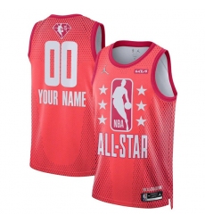 Men 2022 All Star Active Player Custom Maroon Stitched Basketball Jerse
