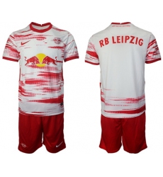 Men Leipzig Red Bulls Soccer Jersey 001