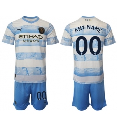 Manchester City Men Soccer Jersey 023  Customized