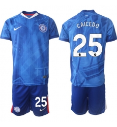 Men Chelsea 2026 Soccer Jerseys Blue #25 CAICEDO Men Chelsea 2026 Soccer Jerseys Blue #25 CAICEDO