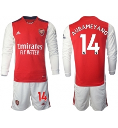 Men Arsenal Long Sleeve Soccer Jerseys 505