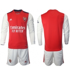 Men Arsenal Long Sleeve Soccer Jerseys 514