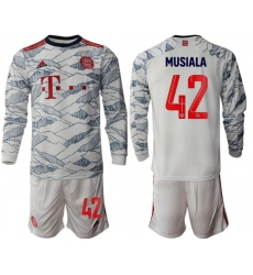 Men Bayern Long Sleeve Soccer Jerseys 518