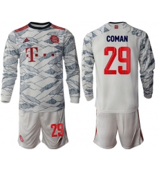 Men Bayern Long Sleeve Soccer Jerseys 519