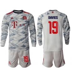 Men Bayern Long Sleeve Soccer Jerseys 526