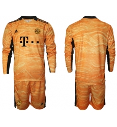 Men Bayern Long Sleeve Soccer Jerseys 559