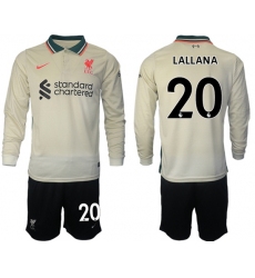 Men Liverpool Long Sleeve Soccer Jerseys 503