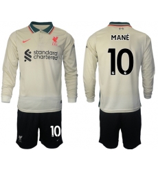 Men Liverpool Long Sleeve Soccer Jerseys 509