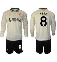 Men Liverpool Long Sleeve Soccer Jerseys 511
