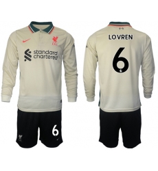 Men Liverpool Long Sleeve Soccer Jerseys 513