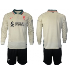 Men Liverpool Long Sleeve Soccer Jerseys 516