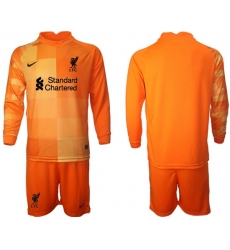 Men Liverpool Long Sleeve Soccer Jerseys 522