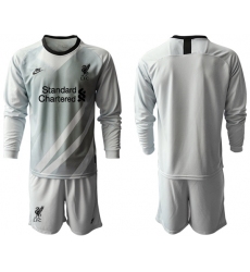 Men Liverpool Long Sleeve Soccer Jerseys 526
