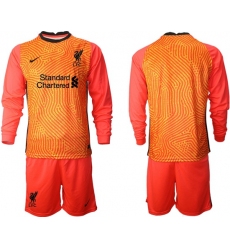 Men Liverpool Long Sleeve Soccer Jerseys 532