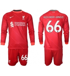Men Liverpool Long Sleeve Soccer Jerseys 534
