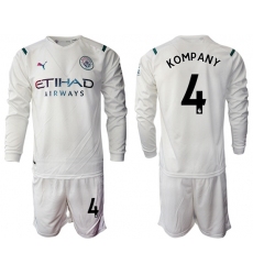 Men Manchester City Long Sleeve Soccer Jerseys 534