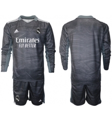 Men Real Madrid Long Sleeve Soccer Jerseys 552