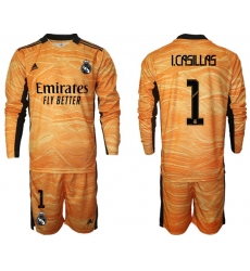 Men Real Madrid Long Sleeve Soccer Jerseys 554
