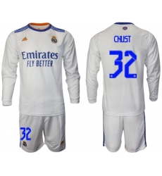 Men Real Madrid Long Sleeve Soccer Jerseys 558