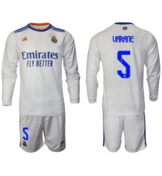 Men Real Madrid Long Sleeve Soccer Jerseys 577