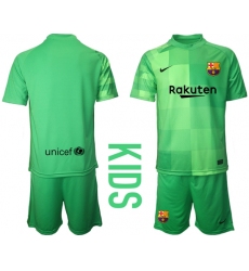 Kids Barcelona Soccer Jerseys 018