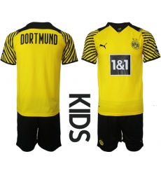 Kids Borussia Dortmund Jerseys 024