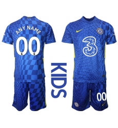 Kids Chelsea Soccer Jerseys 035 Customized