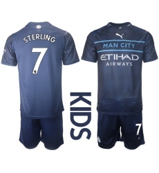 Kids Manchester City Soccer Jerseys 008