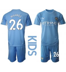 Kids Manchester City Soccer Jerseys 012