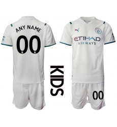Kids Manchester City Soccer Jerseys 023 Customized