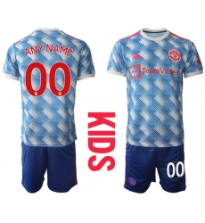 Kids Manchester United Soccer Jerseys 010 Customized
