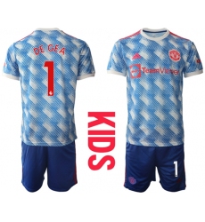 Kids Manchester United Soccer Jerseys 018