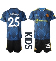 Kids Manchester United Soccer Jerseys 021