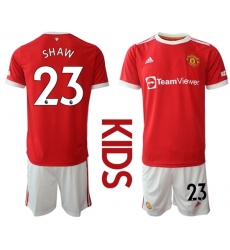Kids Manchester United Soccer Jerseys 032