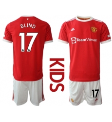 Kids Manchester United Soccer Jerseys 034
