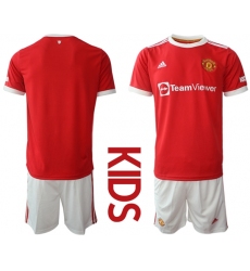 Kids Manchester United Soccer Jerseys 044