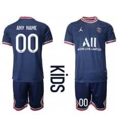 Kids Paris Saint Germain Soccer Jerseys 051 Customized