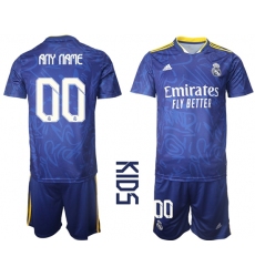 Kids Real Madrid Soccer Jerseys 014 Customized