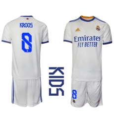 Kids Real Madrid Soccer Jerseys 049