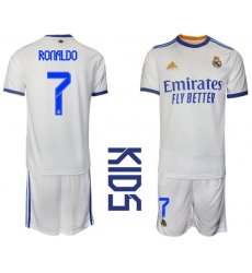 Kids Real Madrid Soccer Jerseys 050