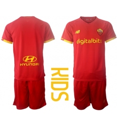 Kids Roma Soccer Jerseys 009